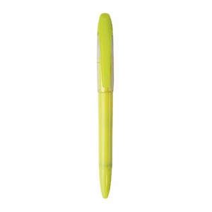 Wax highlighter pen