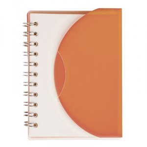 Small notebook with slip cover