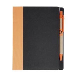 Eco notebook with flags