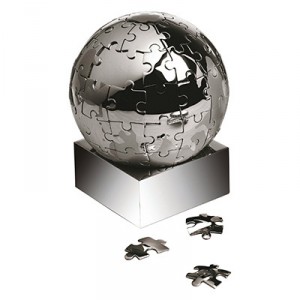 World puzzle globe