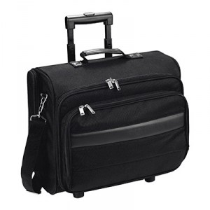 Multi-function rolling briefcase