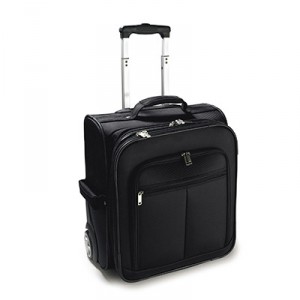 Executive business rolling briefcase