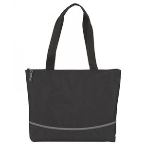Indispensable zippered tote