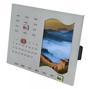 Perpetual calendar frame