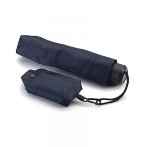 Foldable umbrella with foldable shopping bag