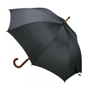 Automatic wood handle umbrella