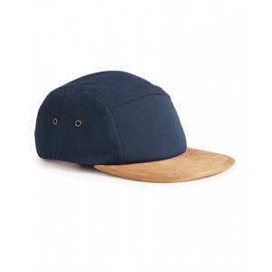 Suede Peak 5-Panel Cap