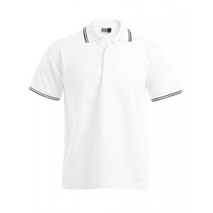 Heren Polo Contrast Stripes