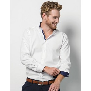 Contrast Premium Oxford Shirt Button