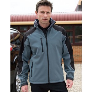 Ice Fell Hooded Soft Shell Jack