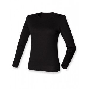 Dames Stretch Long Sleeved T