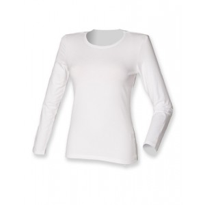 Dames Stretch Long Sleeved T