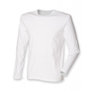 Mens Long Sleeved Stretch T