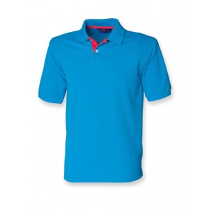 Men´s Contrast Piqué Polo Shirt 65/35