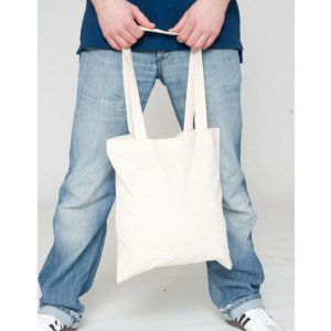Cotton bag, long handles, PREMIUM