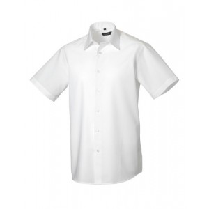 Men´s Short Sleeve Easy Care Tailored Oxford Shirt