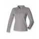 Dames Long Sleeved Stretch Polo