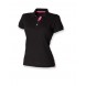 Ladies Contrast Piqué Polo Shirt 65/35