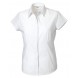 Ladies Cap Sleeve PolyCotton Easy Care Fitted Poplin Shirt
